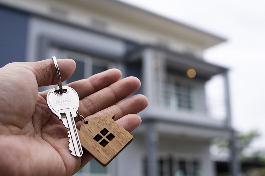First time home buyer keys to the house address scoop